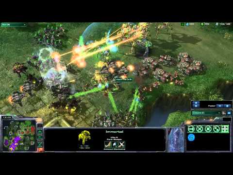HD Starcraft 2 2v2 Mouseports v Empire
