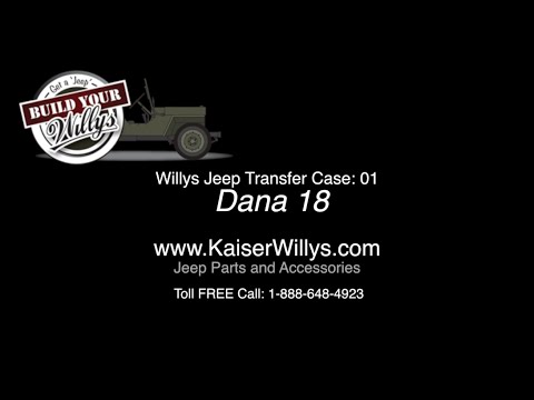 Willys Jeep Dana 18 Transfer Case: Part 1