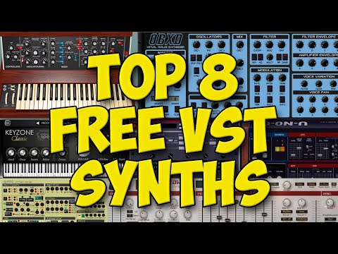 TOP 8 Free VST Synths  | 2019 | OBXD  Model Mini Tyrell N6 Synth1 SQ8L | Funk / Disco Style