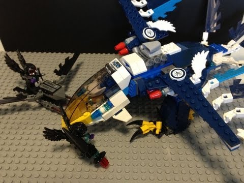 Vidéo LEGO Chima 70003 : L'intercepteur Aigle d'Eris