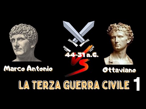 Ottaviano vs Antonio (la terza guerra civile), prima parte