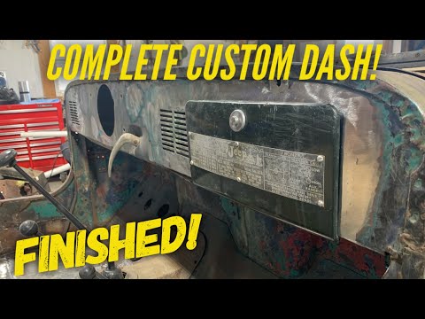 Willys Jeep Custom Dash Part 2!