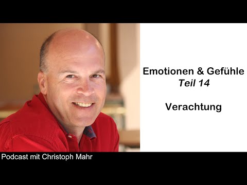Verachtung - Emotionen und Gefühle
