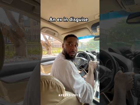 An ex in disguise. #shorts #couple #comedy #skit