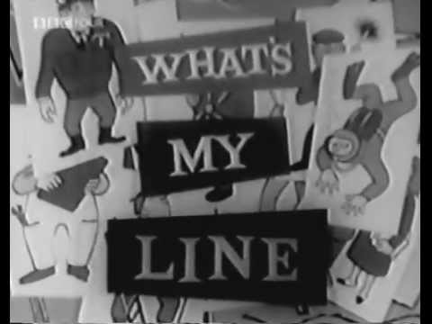 What's My Line? BBC - Eamonn Andrews, host - Rare complete episode! (Oct 5, 1957)