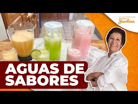 COMO HACER AGUAS FRESCAS | 3 AGUAS DE FRUTAS PARA EL CALOR