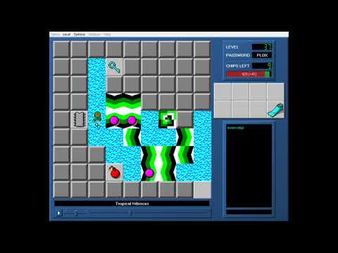 CCLP4 level 37 solution - 388 seconds