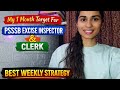 Best 1 Month Strategy For PSSSB Excise Inspector And PSSSB Clerk All Subjects Cover In Just 1 Month