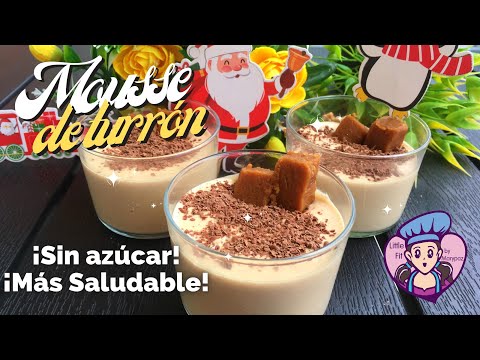 Mousse de Turrón (SIN Azúcar)