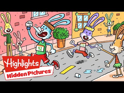 Racer Puzzles Mix: Racing Animals Compilation | Videos for Kids | Highlights Kids - Kingdom Kids Zone, Little Learners - Highlights Kids