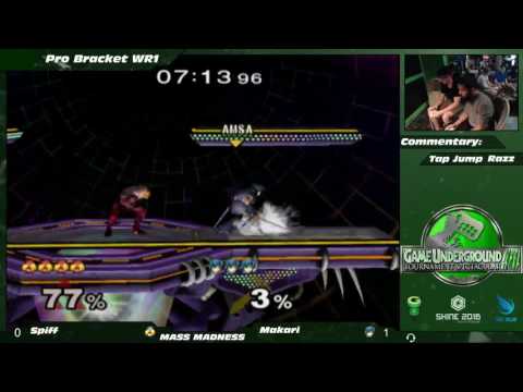 Mass Madness 10 SSBM - Spiff (Sheik) vs. Makari (Marth) - Melee WR1