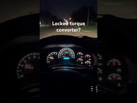 Silverado locked torque converter? Struggles taking off from a stop. 4l60
