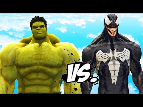 HULK vs VENOM - EPIC Superheroes Battle Video