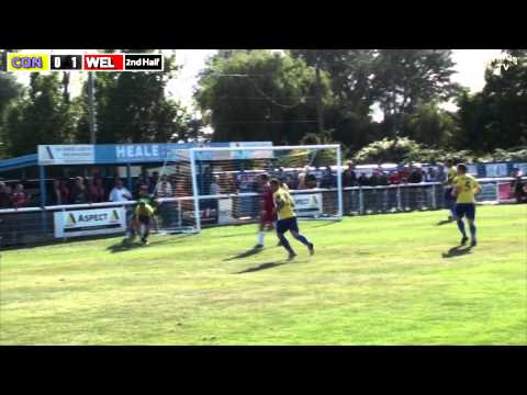 Concord Rangers V Welling United FA Cup in association with Budweiser 2nd Q 22nd September 2012