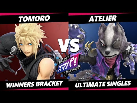 Sumapa 109 - Tomoro (Cloud) Vs. Atelier (Wolf) Smash Ultimate - SSBU