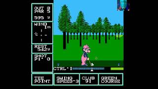 NES/Famicom Game:   Family Computer Golf - US Course (1987 Nintendo)