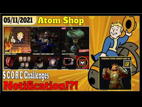 Fallout 76 Atomic Shop Returns Responders Bundle and 1 New Item!