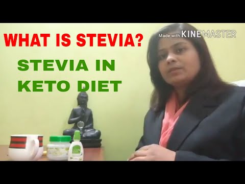 Stevia or sugar free? best sweetener for keto diet