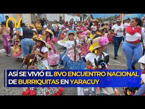 Yaracuy se llena de color en el 8vo Encuentro Nacional de Burriquitas