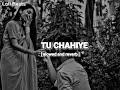 TU CHAHIYE || LOFI SONG ✨ SLOWED AND REVERB #VIRAL #LOFI#BOLLYWOOD #LOFISONG