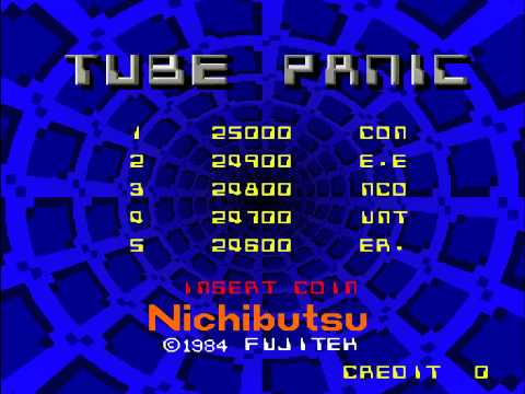 ニチブツ/日本物産「チューブパニック」チラシ/Nichibutsu ニチブツ/日本物産「チューブパニック」チラシ/Nichibutsu