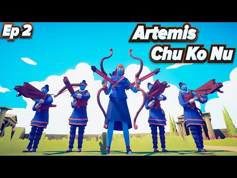 TABS 4+1 Chu Ko Nu and Artemis vs each unit! For the same price  Totally Accurate Battle Simulator