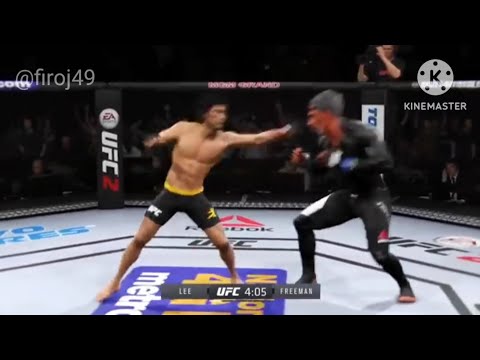 Lee vs Ninja freeman 💥 😳 | DANGEROUS 💥FIGHT | 💥between life and death | ufc full video | knockout |