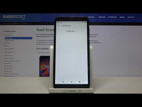 How to Discover Phone Usage Stats in Motorola E6 Play - Check Total Screen Time