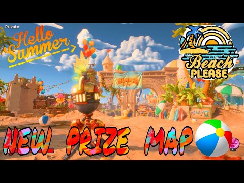New Prize Map! Beach Life! Plants vs Zombies Battle for Neighborville!