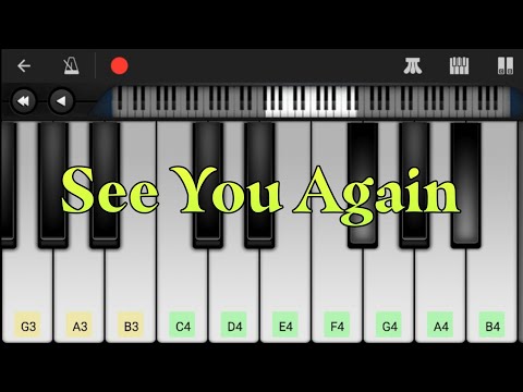 Wiz Khalifa - See You Again ft. Charlie Puth • Easy Tutorial • Perfect Piano