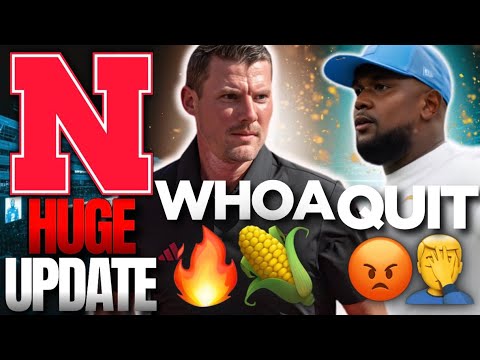 Nebraska HIRES STUD ST COACH🌽+ ANOTHER ONE QUITS?😡+ RECRUITING + RANT | Husker Football Transfer