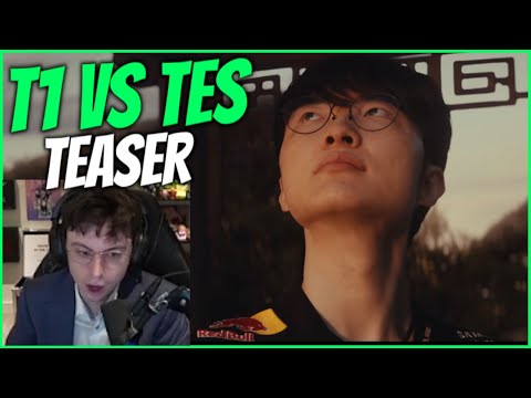 Caedrel Reacts To T1 VS TES Semifinals TEASER