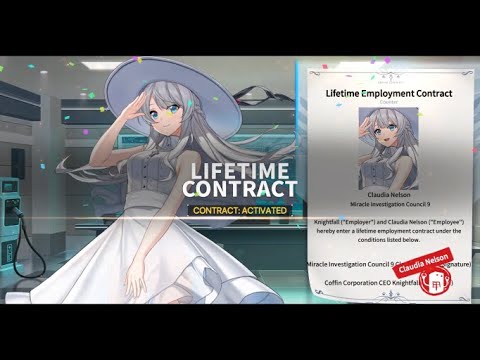 Counter:Side Claudia Nelson Lifetime Contract with Skin