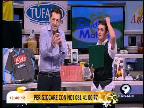 Luca Dottorini collabora durante il Quiz (parte 1) - Studio Mattina 19/04/13