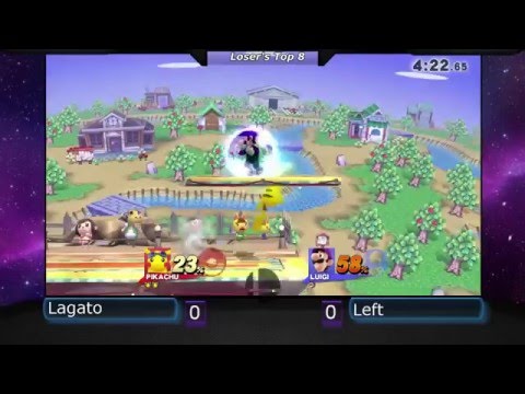 CMU Smash 4 Weekly #3 - Legato (Pikachu) vs. Left (Luigi, Toon Link) - Loser's Top 8