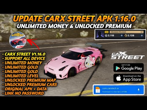 CarX Street Mod APK - CARX STREET v1.16.0 MOD APK DOWNLOAD Unlimited Money | Android & IOS 🔥
