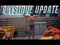 POSING UPDATE | CHEAT MEAL | Requested Stretching Routine