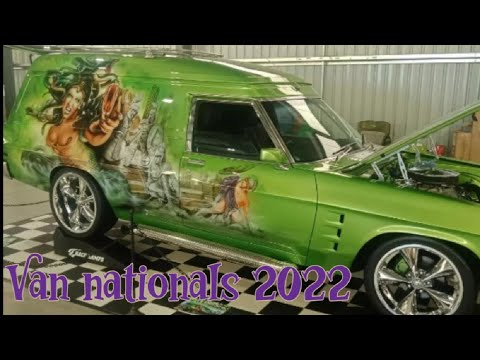 Panel Van Nationals 2022 Barmera Sa Murals airbrush