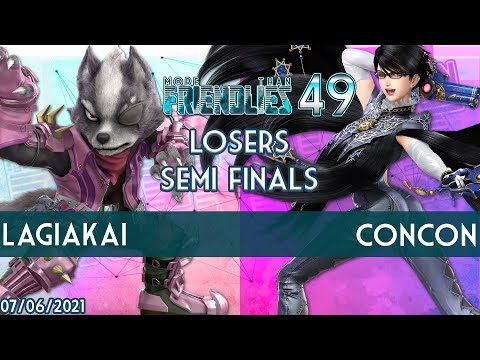 More Than Friendlies #49 - Lagiakai (Wolf) vs. JTC | ConCon (Bayonetta) - Losers Semi-Finals