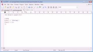 Beginner PHP Tutorial - 42 - include and require Functions
