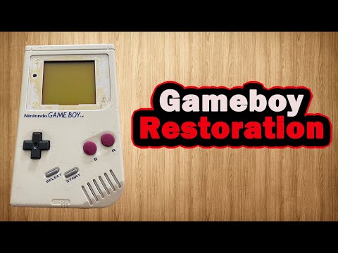 I restore this original Nintendo Gameboy
