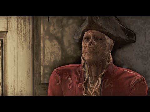 Hancock after sided with Fahrenheit on The Big Dig side quest (Fallout 4)