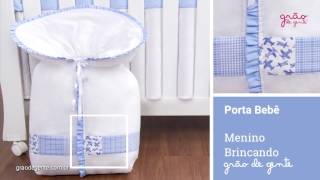 Porta Bebê Menino Brincando | Ref: 58436