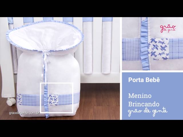 Porta Bebê Menino Brincando | Ref: 58436