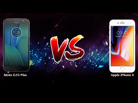 Moto G5S Plus vs Apple iPhone 8   - Phone battle