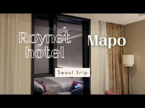 (inaugurado recentemente) Avaliação do mapa do hotel Roynet. Viagem a Seul