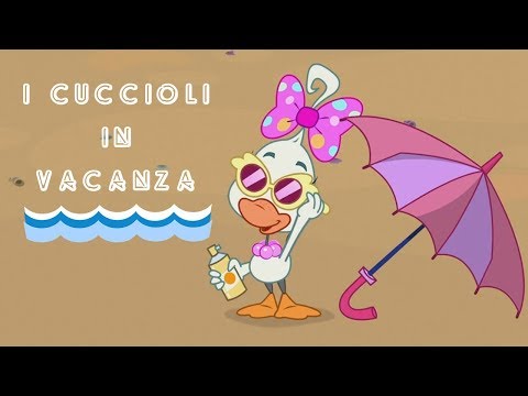 Mini Cuccioli sotto il sole, piccole protezioni per divertirsi al mare - cartoni per bambini