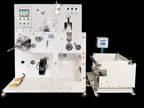 Rotary Die Cutting And Slitting Machine (With Auto Turret Rewinding System)