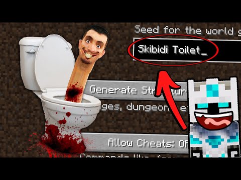 Testing Scary Skibidi Toilet Minecraft Seeds That Are Actually True | BIKIN JANTUNGAN!