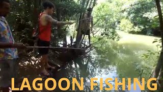 preview picture of video 'FOREIGNER chilling with SRI LANKANS | Lagoon Fishing'